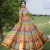 Gorgeous Rangoli Print Full Fluffy Real Mirror Work Designer Anarkali Gown